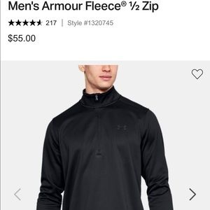 Men’s Fleece 1/2 zip